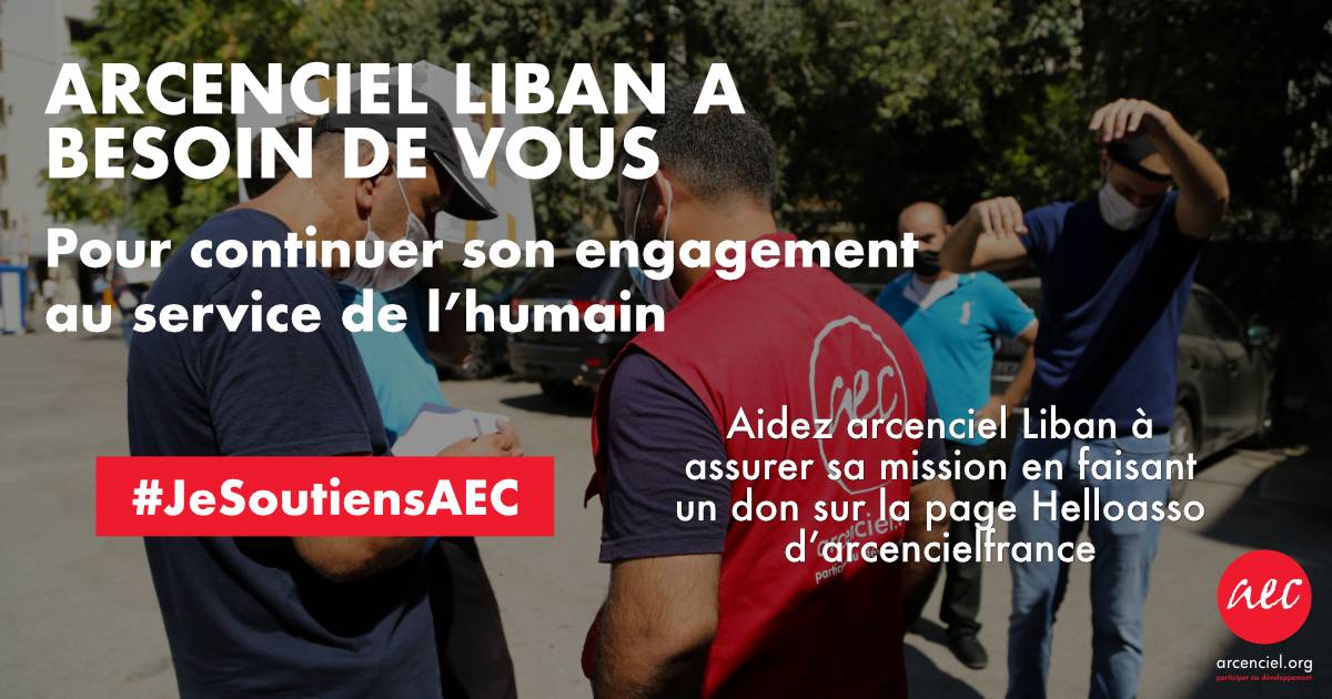 Arcenciel France organise une campagne de levée de fonds pour Arcenciel Liban