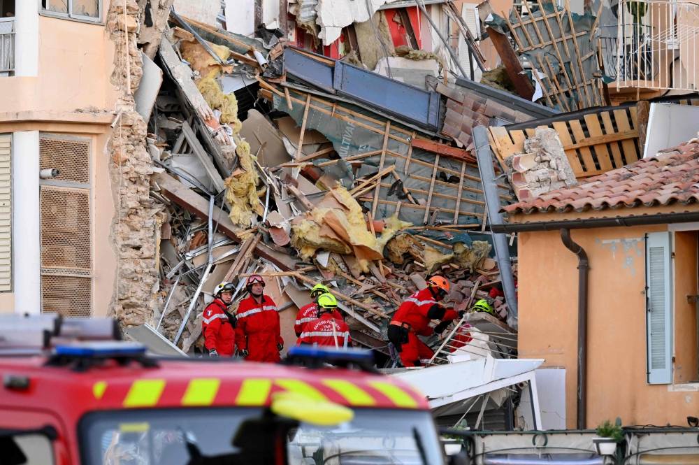 Un immeuble s'effondre en France : un mort, une femme et son bébé sauvés