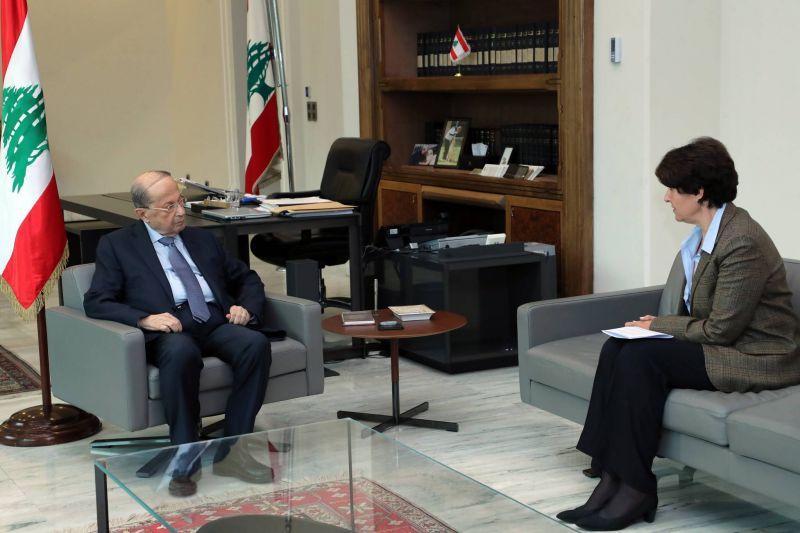 Grillo confirme à Aoun l'engagement de Riyad à aider le Liban