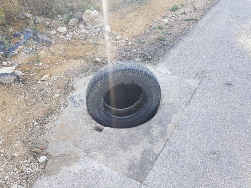 More than 14 manhole covers stolen along a main road in Akkar