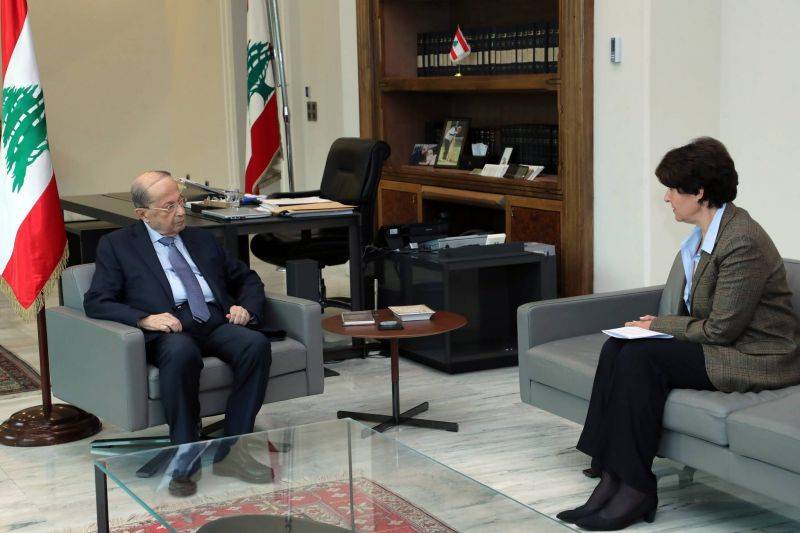 French ambassador assures Aoun of Saudi Arabia’s commitment to helping Lebanon, the president’s office says