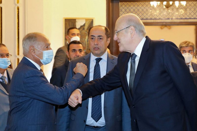 Au Caire, Mikati plaide pour une « réconciliation » avec les pays du Golfe