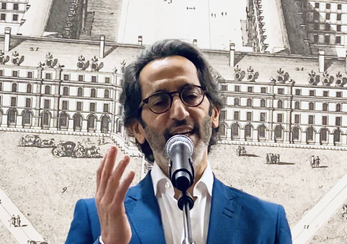 Ghassan Yammine sous le dôme des Invalides