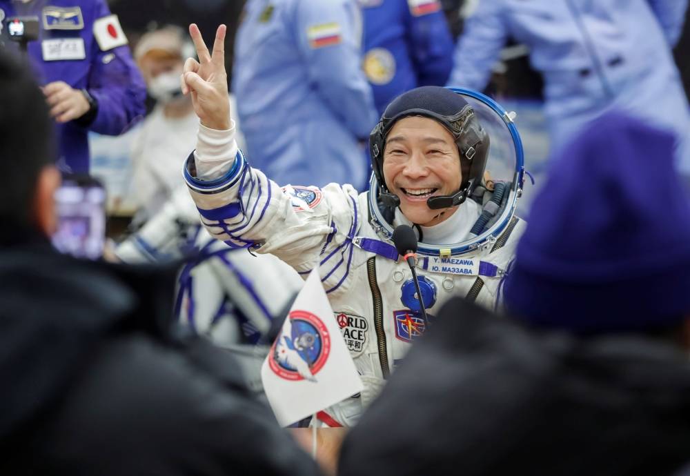 Un milliardaire japonais arrive à l'ISS à bord d'une capsule russe