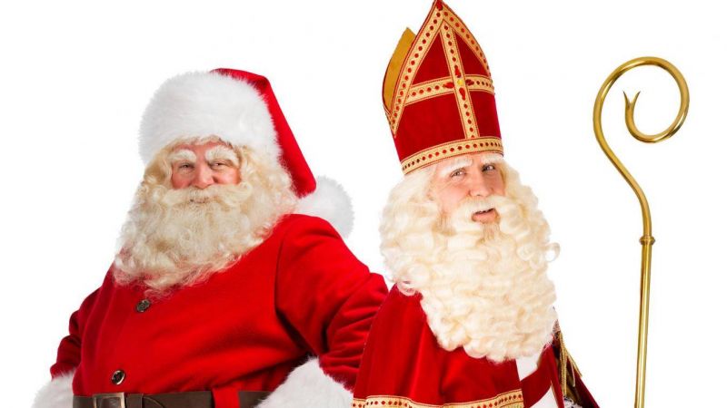 Le père Noël et le père Nicolas