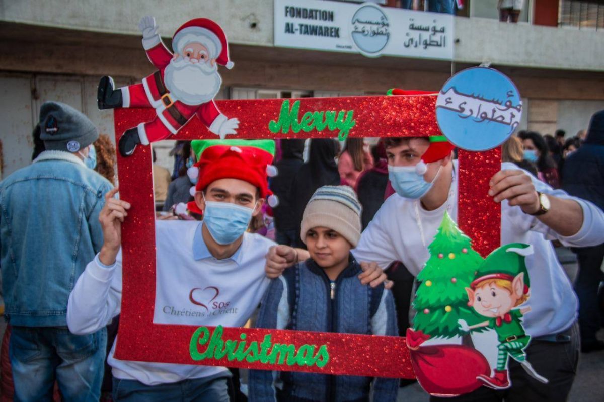 Noël à la Fondation al-Tawarek à Tripoli