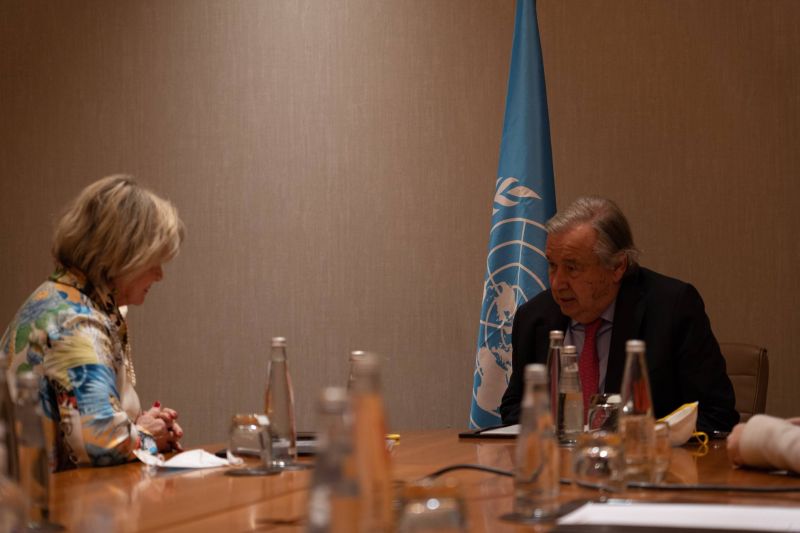 Guterres à « L’OLJ » : « L'ONU est disponible pour organiser une conférence internationale sur le Liban »