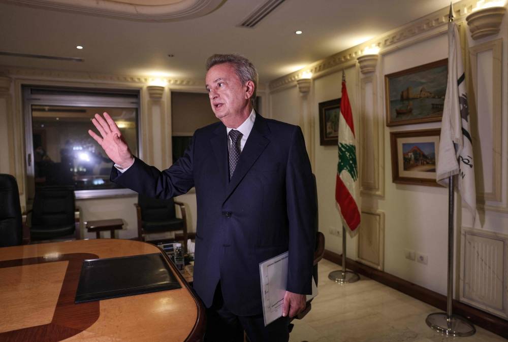 Les points cardinaux du dernier entretien de Riad Salamé Les points cardinaux du dernier entretien de Riad Salamé