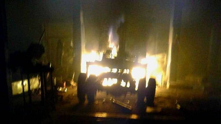 Explosion dans un atelier de fabrication de pièces de camions à Beddaoui