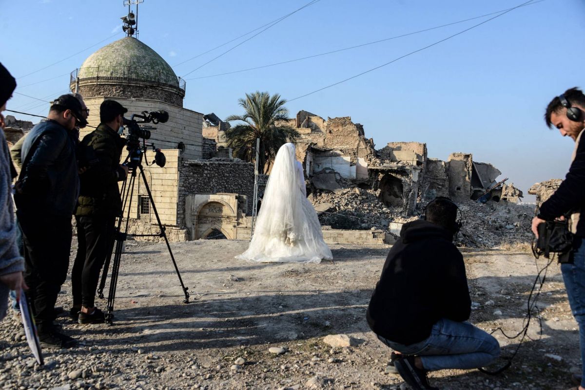 A Mossoul ravagée par la guerre, la jeunesse irakienne fait son cinéma