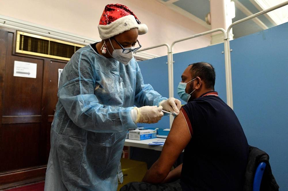 A Londres, pas de trêve de Noël pour la vaccination anti-Covid