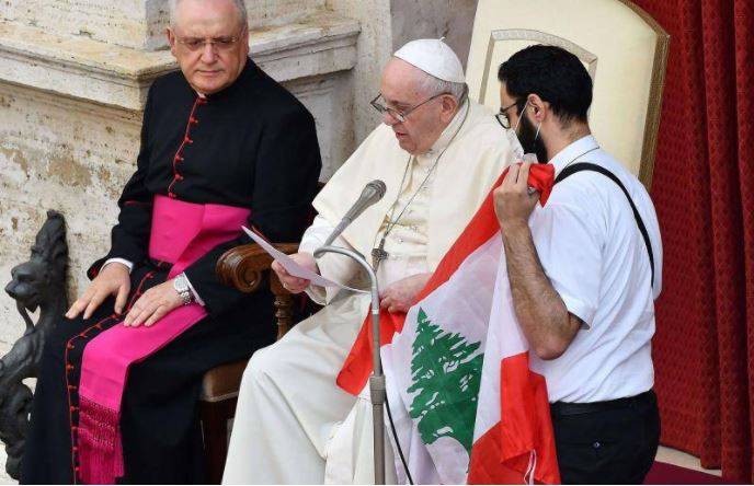Pope Francis laments the “unprecedented economic and social” crises in Lebanon
