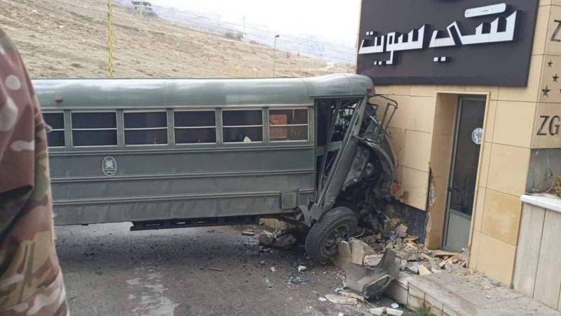 One dead, several injured in army bus crash in Bekaa