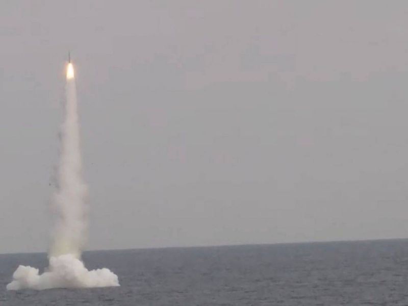 La Russie tire un missile Kalibr en mer du Japon lors d'un essai militaire