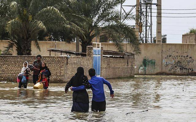 Inondations dans le sud de l'Iran, huit morts