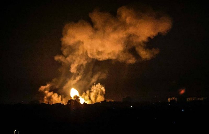 Frappes israéliennes sur Gaza après des tirs de roquettes