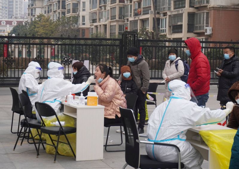 Une ville dépiste 13 millions d'habitants, le foyer à Xi'an 