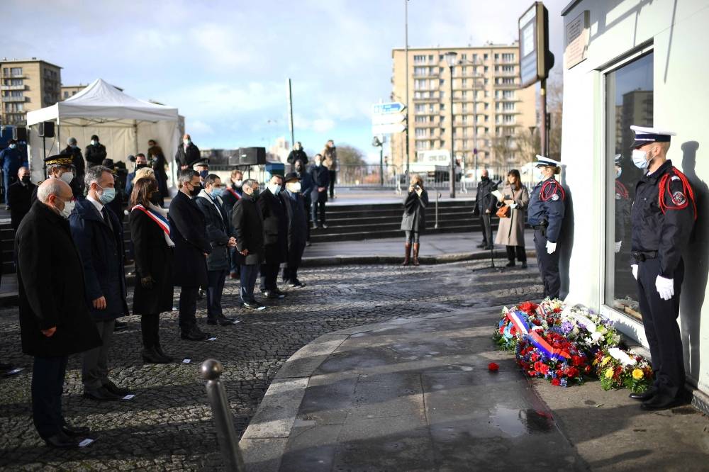 Hommage aux victimes des attaques jihadistes contre Charlie Hebdo et l'Hyper Casher, sept ans après
