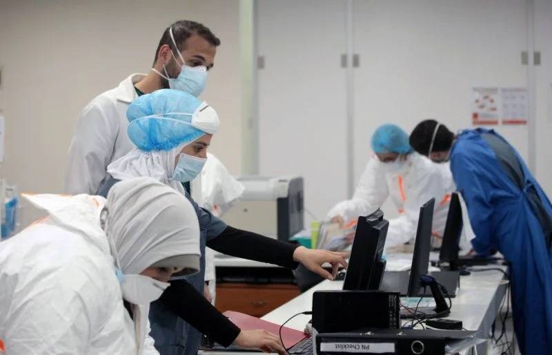 Lebanon has registered 6,109 new COVID-19 cases in the past 24 hours. 14 people have died, raising the death toll to 9,397. Lebanon has registered 6,109 new COVID-19 cases in the past 24 hours. 14 people have died, raising the death toll to 9,397.