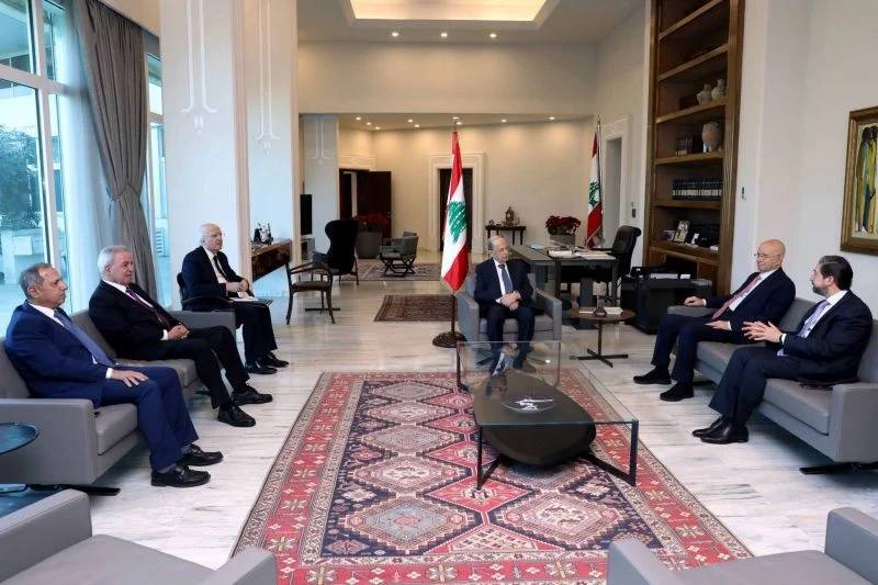 Consultative Gathering bloc will withhold decision on participation in a national dialogue until Aoun schedules the talks Consultative Gathering bloc will withhold decision on participation in a national dialogue until Aoun schedules the talks