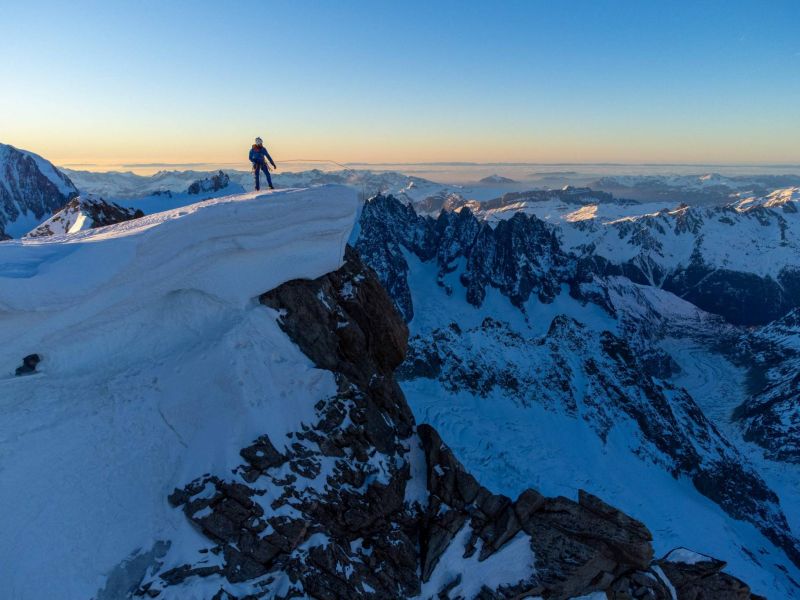Exploit inédit dans le massif du Mont-Blanc