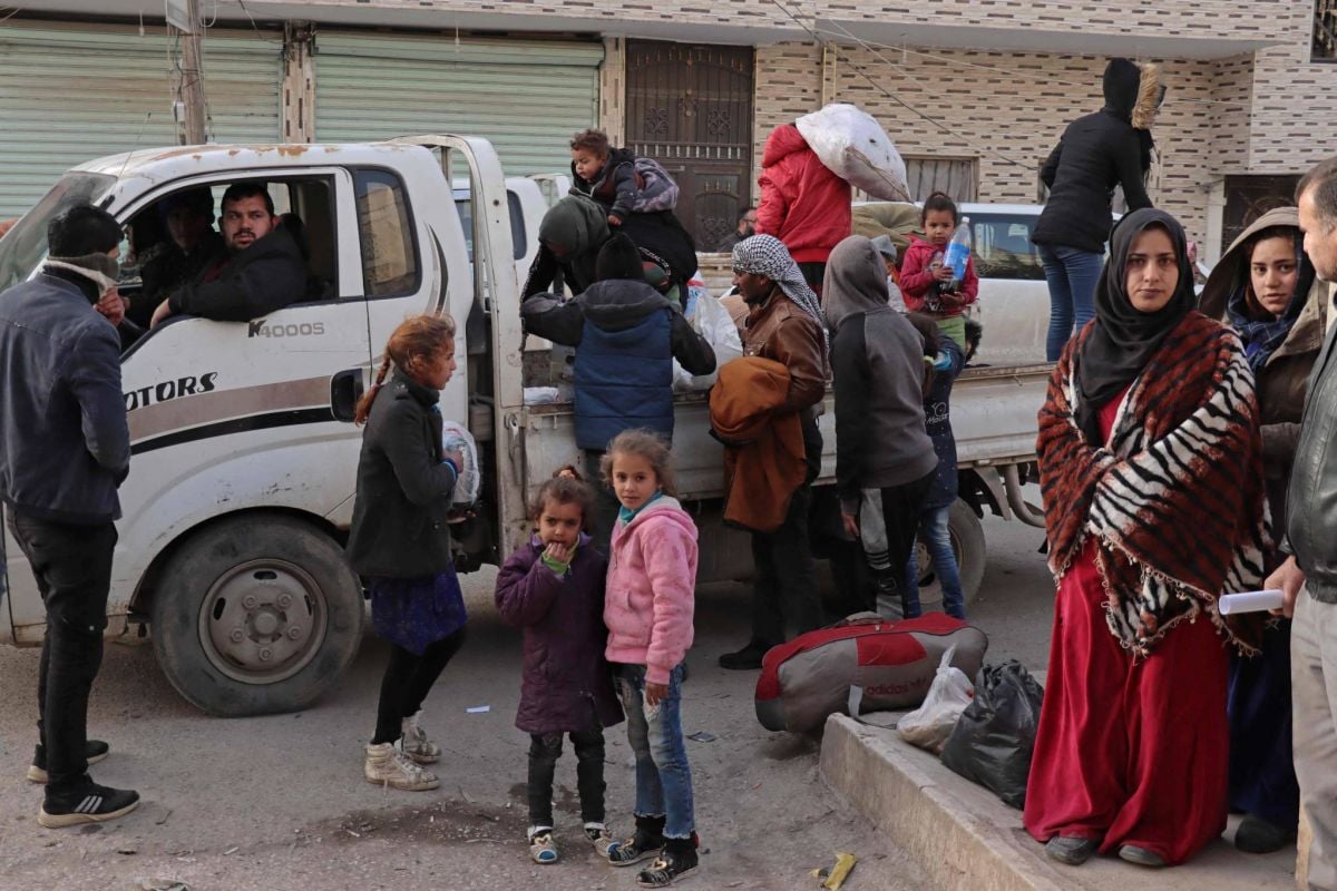 Près de 45 000 personnes ont fui les combats à Hassaké