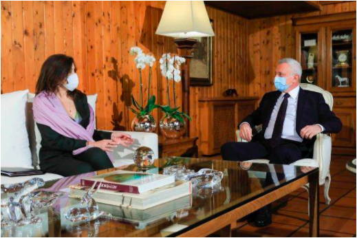 US Ambassador Shea meets with Frangieh, will meet with Future politicians tomorrow US Ambassador Shea meets with Frangieh, will meet with Future politicians tomorrow