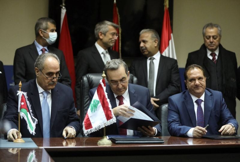 Jordanian, Syrian and Lebanese officials sign electricity deal, but details remain unclear