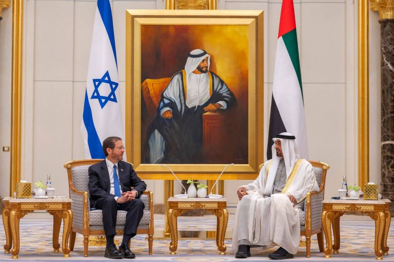 Première visite d’un président israélien aux Émirats arabes unis
