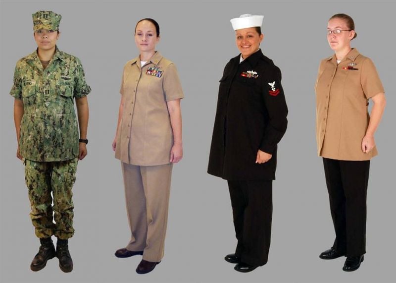 Uniforme armée de terre femme top