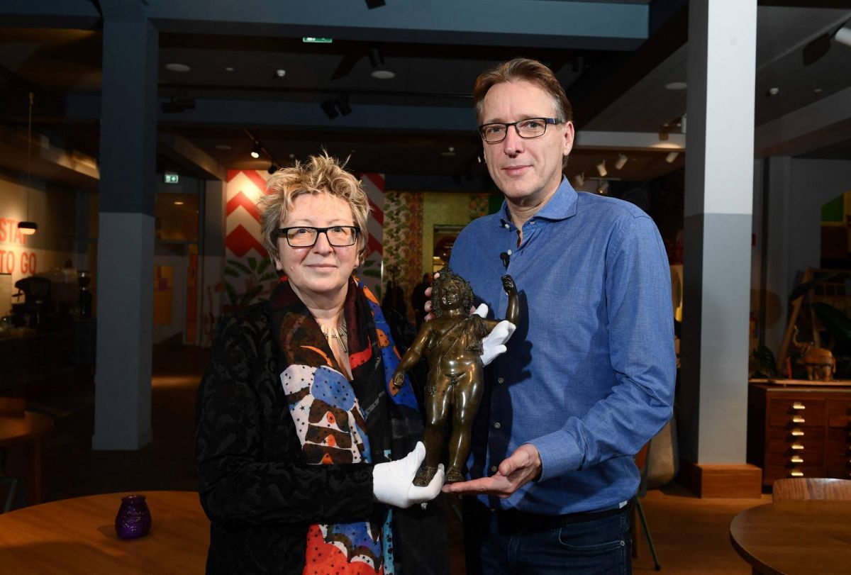 Une rare statue romaine rendue à la France 50 ans après son vol