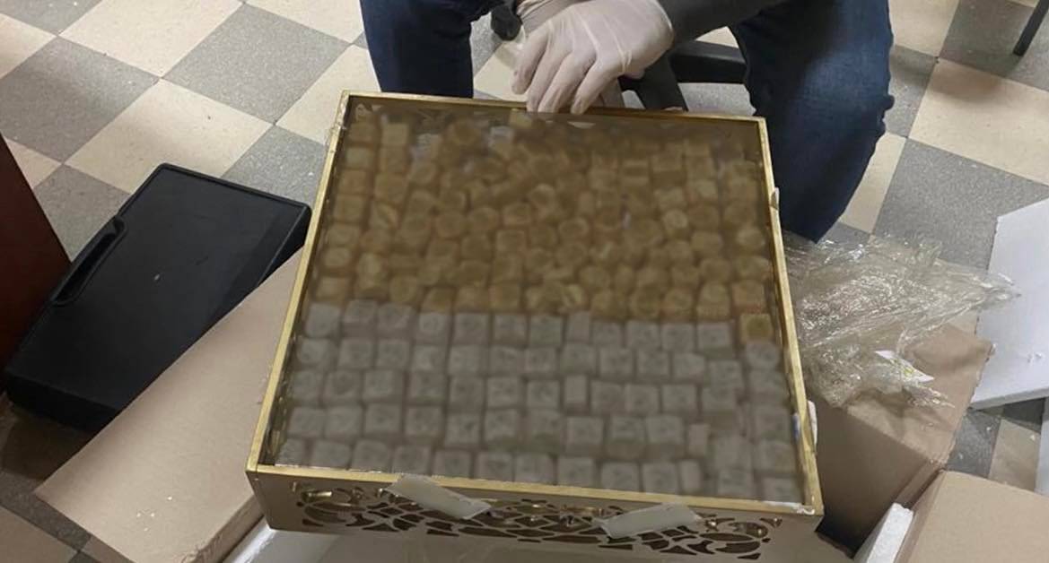 Saisie de 27 kg de poudre de Captagon dans des chocolats à destination du Koweït
