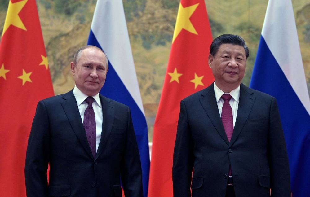 Poutine fort du soutien chinois face aux Occidentaux