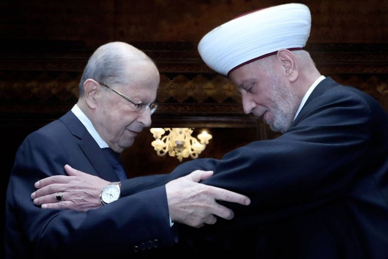 Il est important que les sunnites participent à la vie politique, assure Aoun depuis Dar el-Fatwa