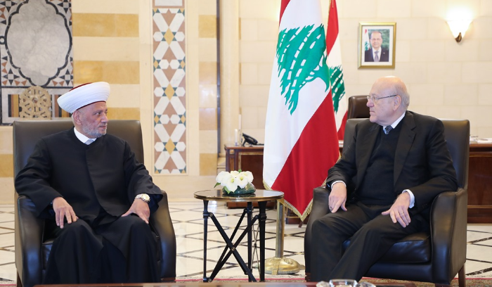 No Sunni boycott of elections, say Grand Mufti Derian and Mikati No Sunni boycott of elections, say Grand Mufti Derian and Mikati