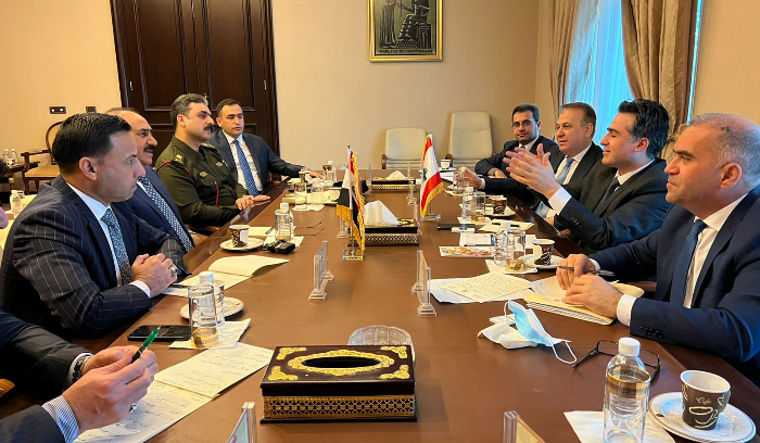 Hamiyé à Bagdad pour examiner le développement du secteur des transports entre l'Irak et le Liban