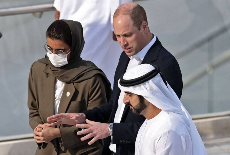 Le prince William aux Émirats pour parler climat