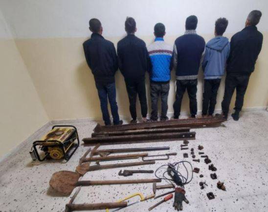 ISF arrests alleged railroad track thieves after surveillance operation