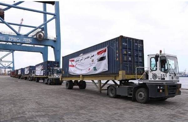 L'Égypte envoie au Liban près de 500 tonnes de produits de première nécessité