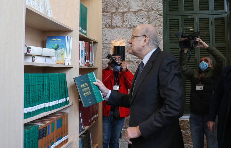 Lebanon's National Library reopens after port blast repairs