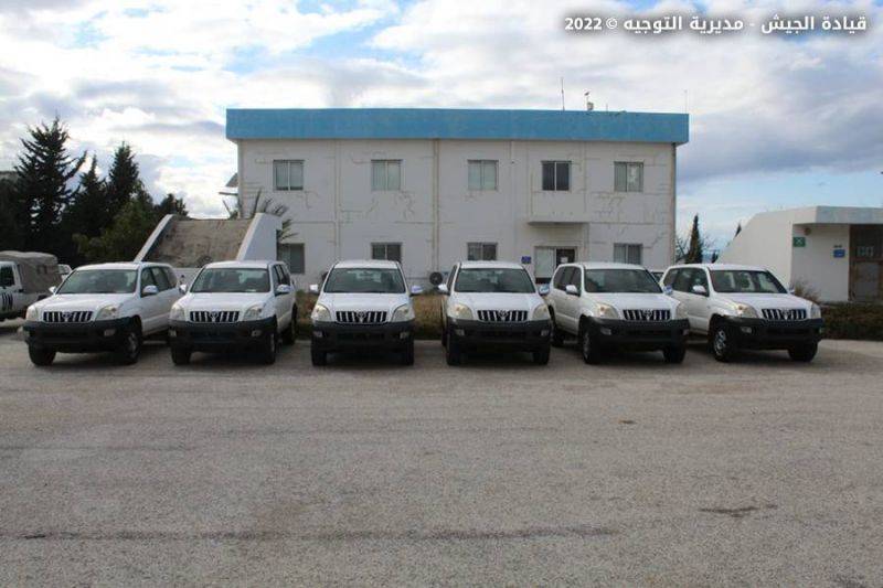 Lebanese Army receives vehicle donation from UNIFIL