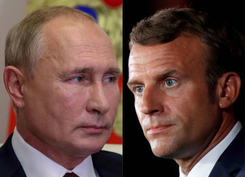 Macron et Poutine d'accord pour viser un cessez-le-feu, la diplomatie continue