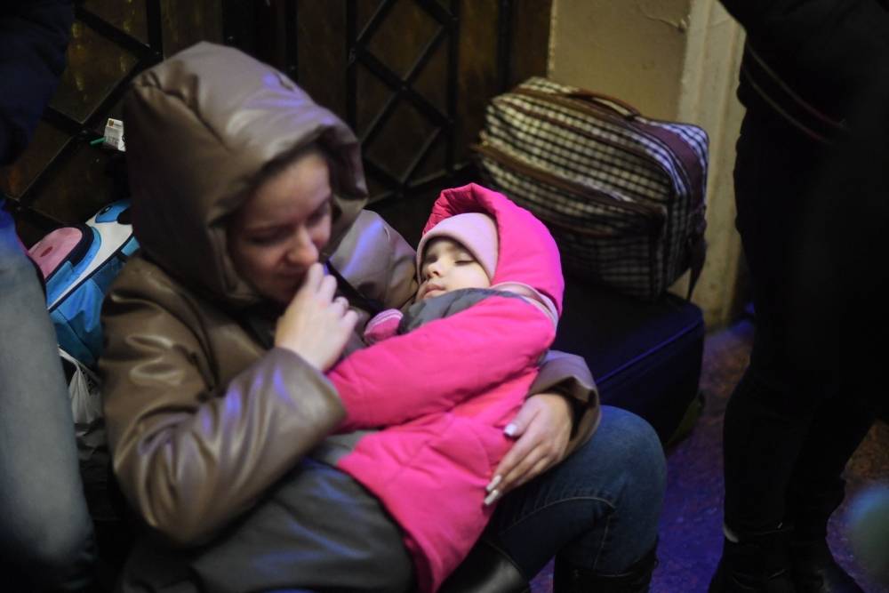 Ukraine : 368.000 réfugiés et plus de la moitié en Pologne Ukraine : 368.000 réfugiés et plus de la moitié en Pologne