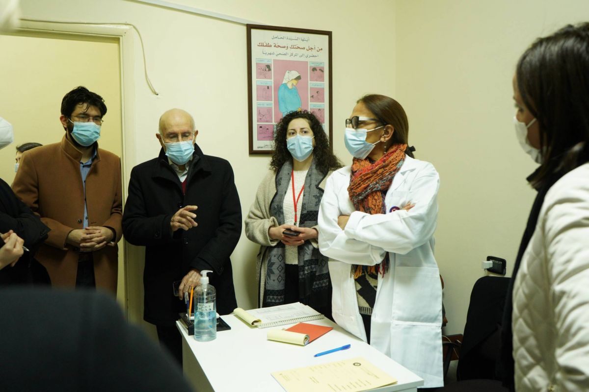 Une délégation française de l’ambassade et du Centre de crise visite le centre de Amel à Karm el-Zeitoun Une délégation française de l’ambassade et du Centre de crise visite le centre de Amel à Karm el-Zeitoun