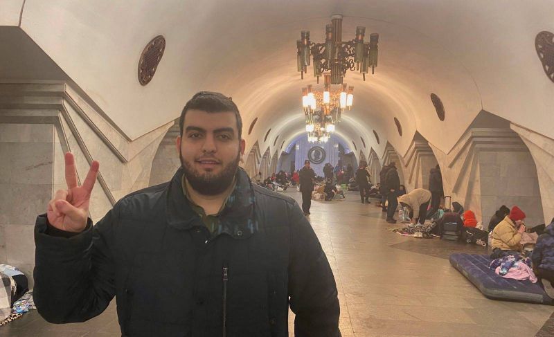 24 heures dans la vie de Joseph, un étudiant libanais pris dans la guerre à Kharkiv