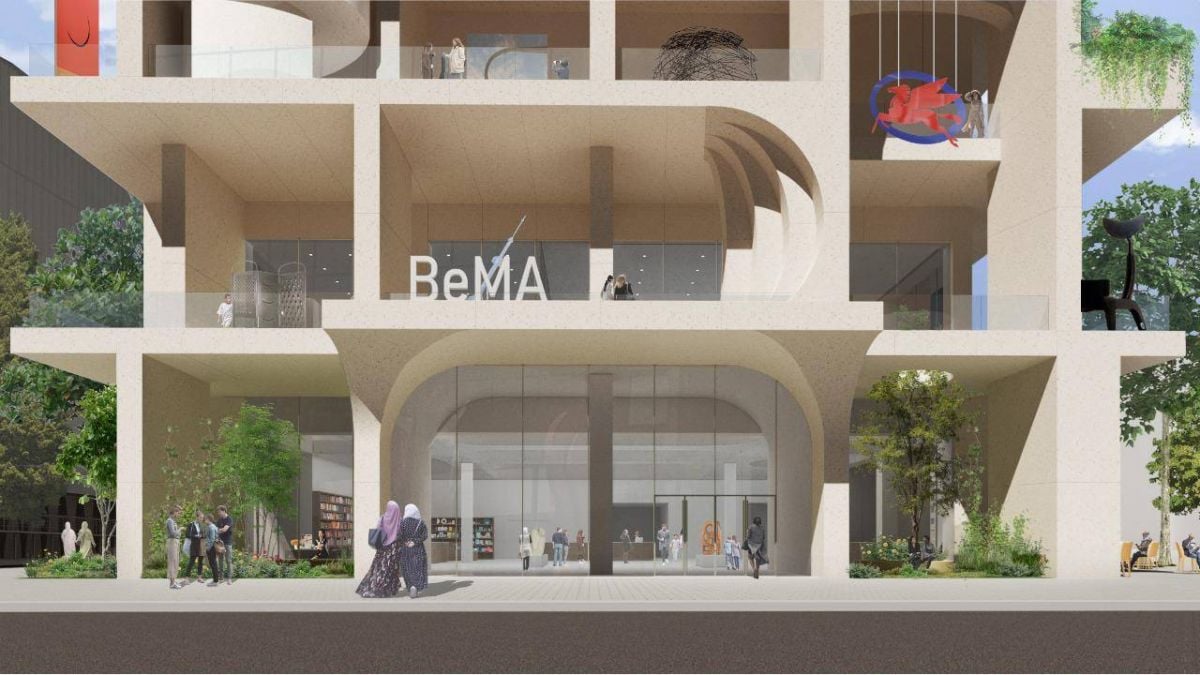 Ground breaking of new modern art museum brings hopes for an artistic revival in Beirut Ground breaking of new modern art museum brings hopes for an artistic revival in Beirut