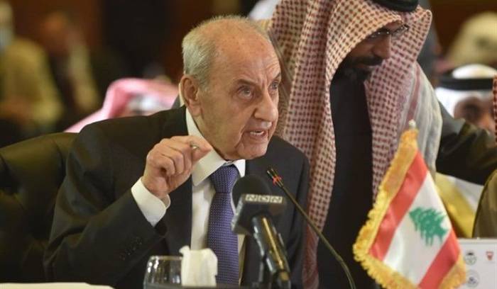 Berri calls on Arab Inter-Parliamentary Union to form a commission to supervise Lebanon's upcoming legislative elections