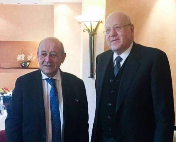 Mikati s’entretient à Munich avec Le Drian, attendu prochainement à Beyrouth