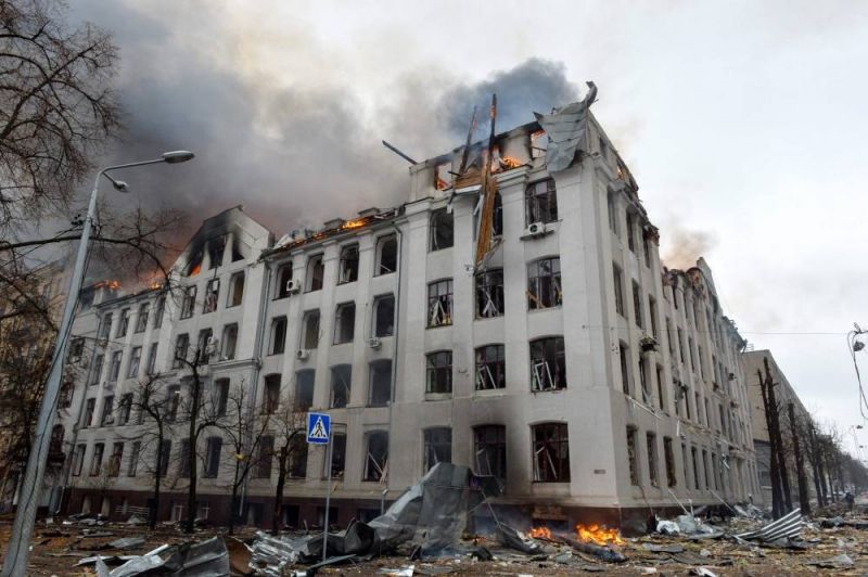 Au moins quatre morts dans un bombardement à Kharkiv