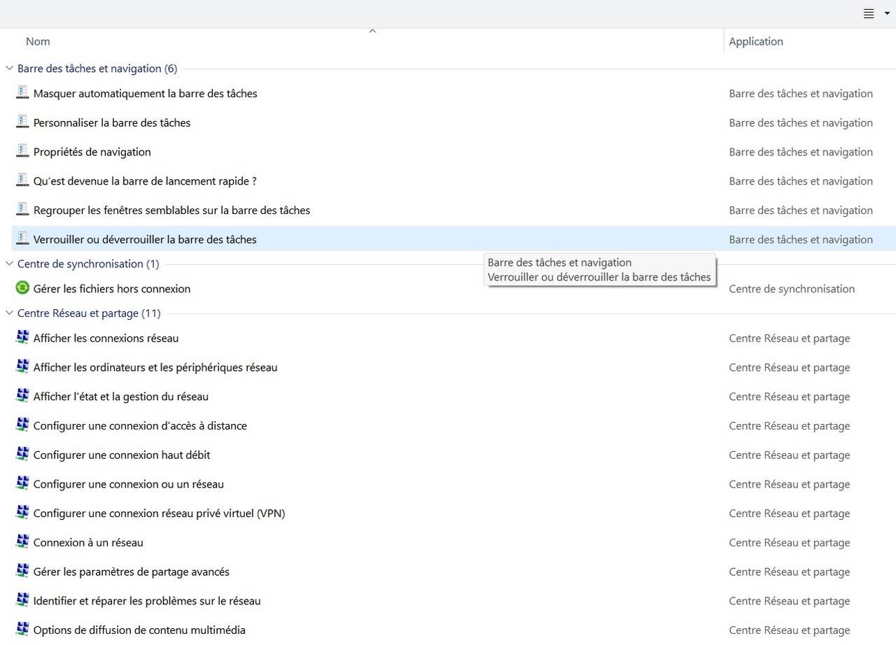 Accéder à tous les réglages de Windows 10 et 11 avec God Mode L
